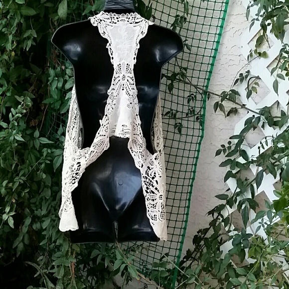 Free People crochet vest - Picture 4 of 4